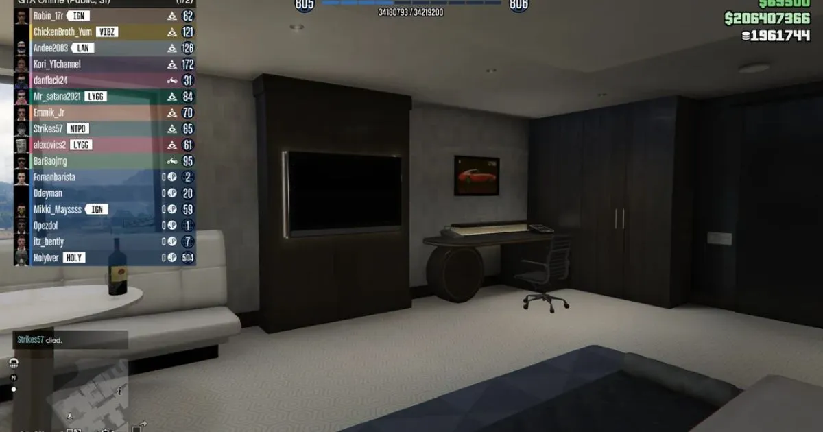 Lobby Changes