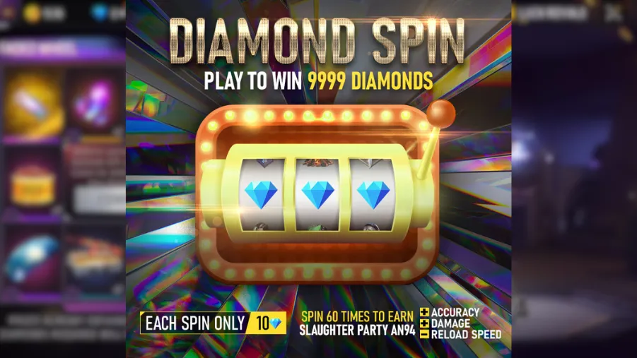 Diamond Spin and Lucky Draw