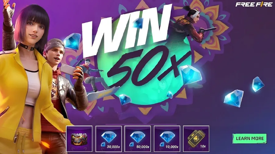 Free Fire Events and Giveaways