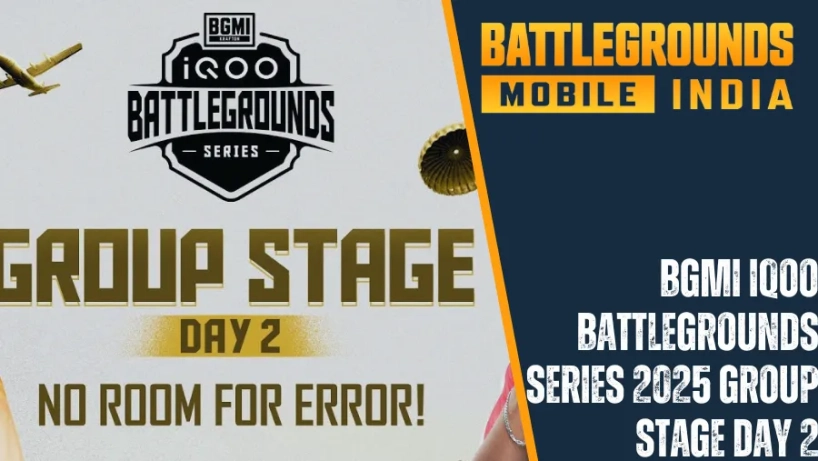 Bảng xếp hạng và điểm nhấn trận đấu Ngày 2 Vòng bảng BGMI iQOO Battlegrounds Series 2025