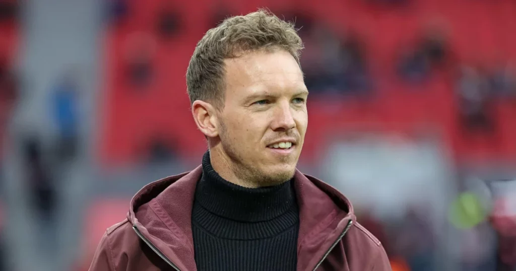 Germany head coach Julian Nagelsmann
