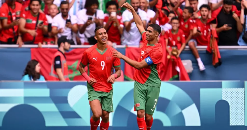 Aschraf Hakimi and Soufiane Rahimi